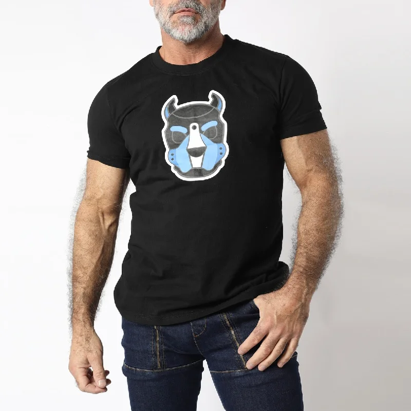 Cellblock 13 Pup Tron T Shirt Blue