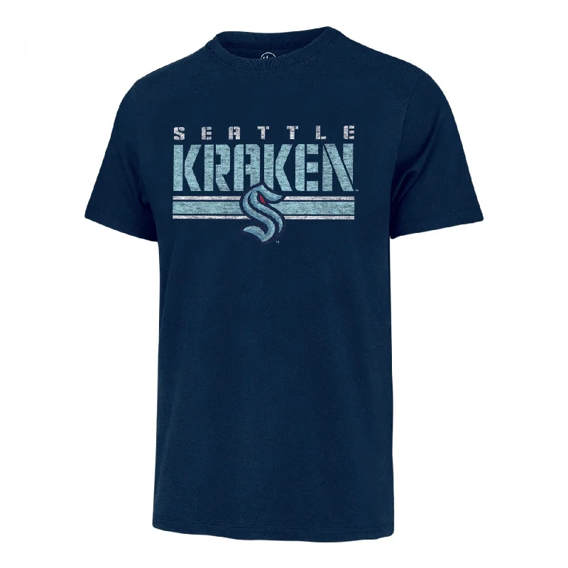 '47 Brand Stripe Thru Tee - Seattle Kraken