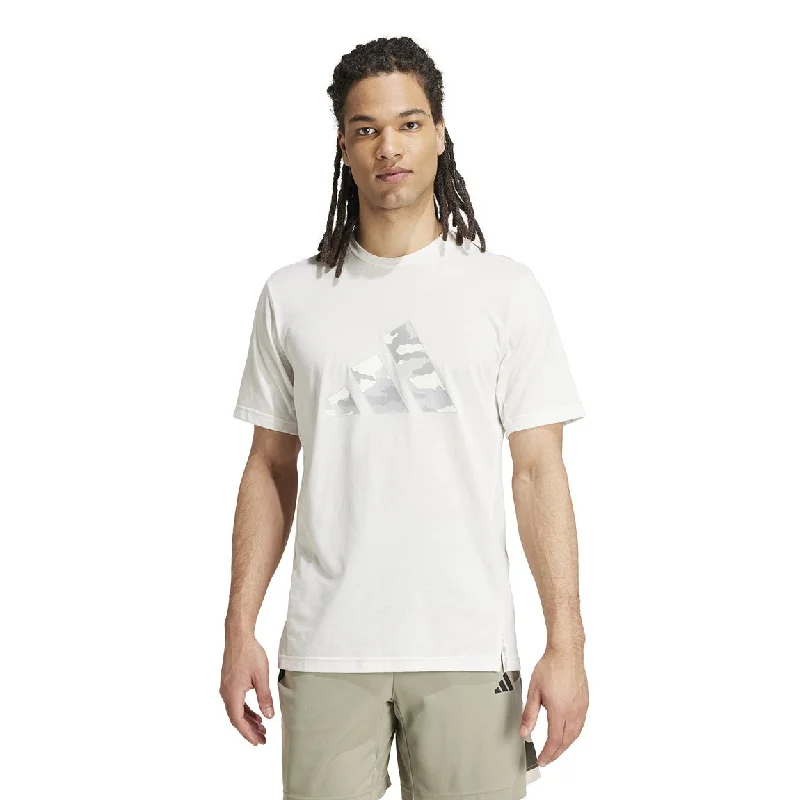 adidas Train Essentials Camo Graphic Logo Tee - Men