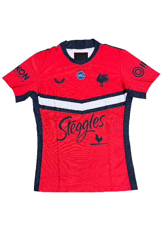 Castore Mens Roosters Training Tee <BR> JCSRTJB