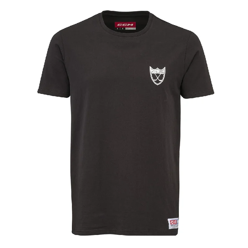 CCM Monochrome Short Sleeve Shield Tee - Senior