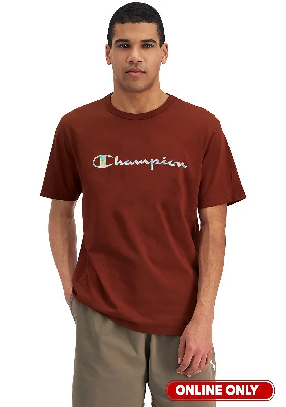 Champion Mens Foil Tee <BR> AV8MN DHN