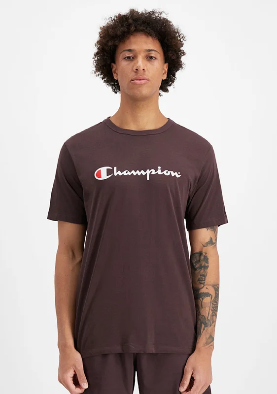 Champion Script Short Sleeve Tee <br> AXQPN PAH