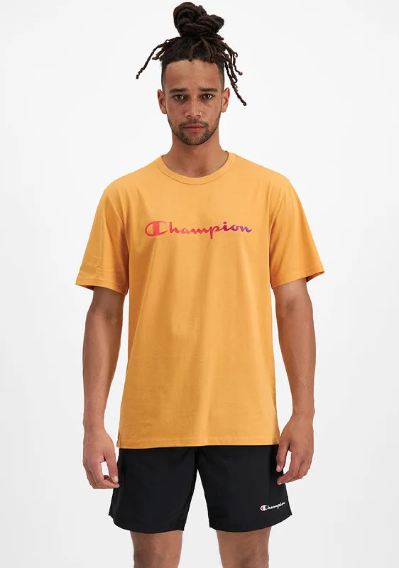 Champion Mens Ombre Script Tee <br> AVPPN PZW