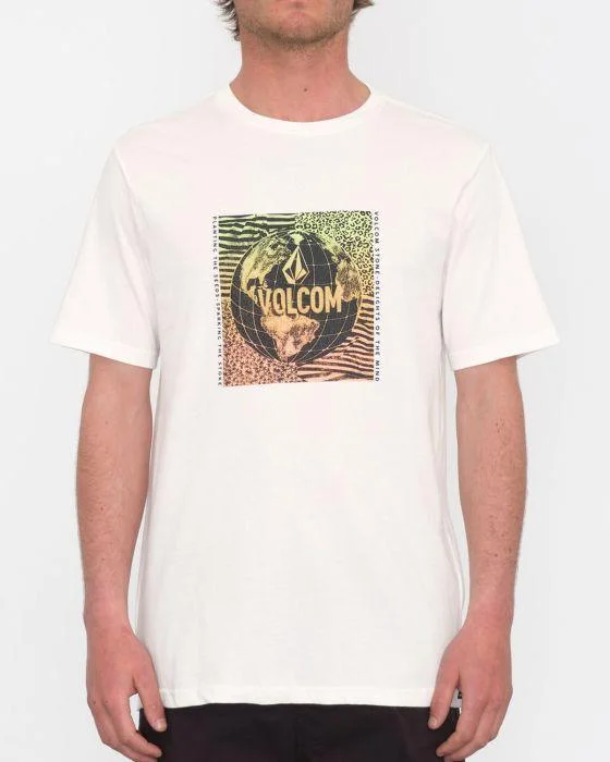 Volcom Earthtrippin Fty Tee Off White