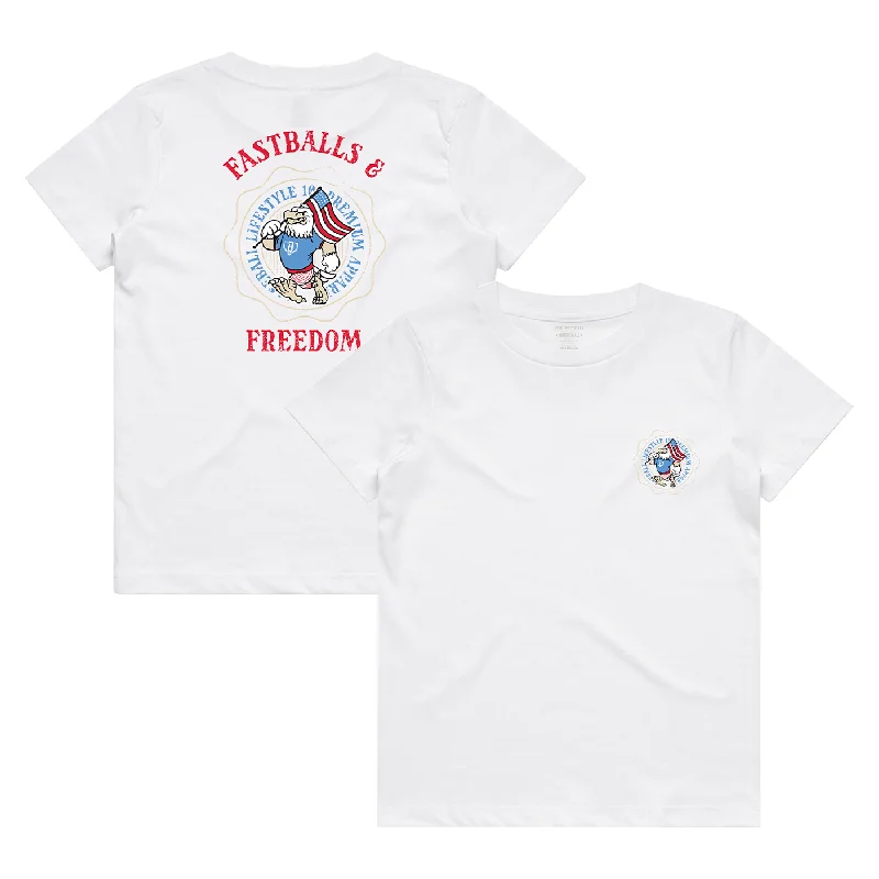 Fastballs & Freedom Youth Tee