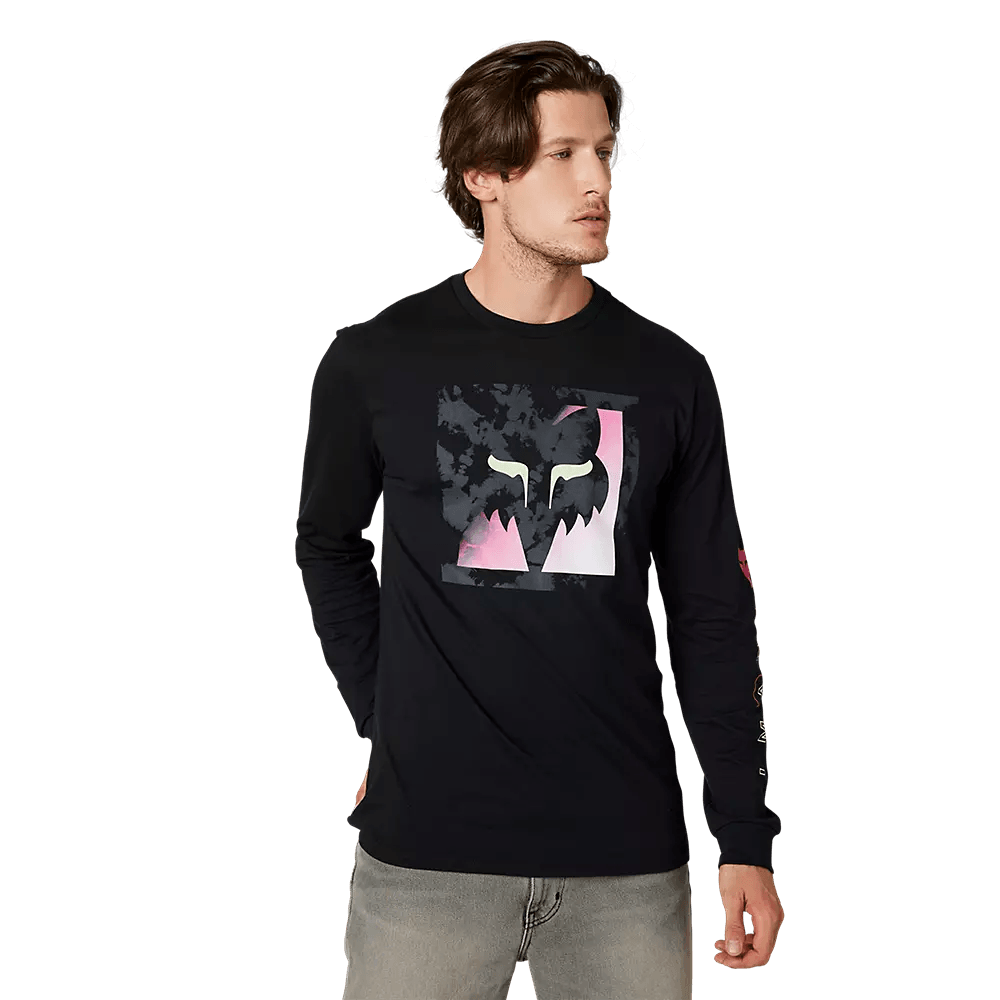 Fox Detonate Long Sleeve Premium Tee Black