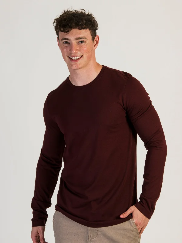 KOLBY LONG SLEEVE CREW NECK TEE