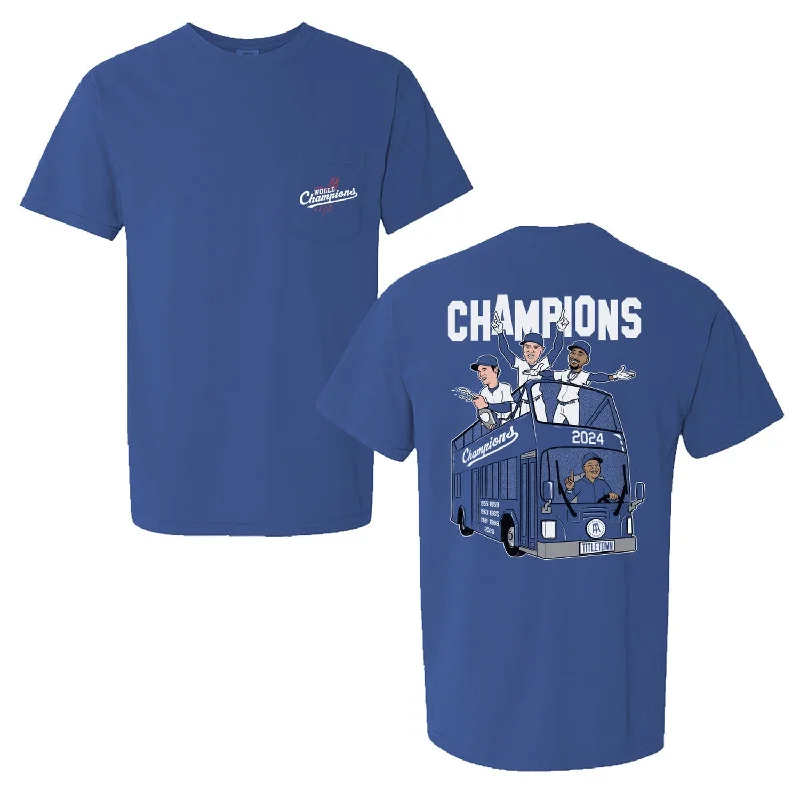 LA Champions 2024 Pocket Tee