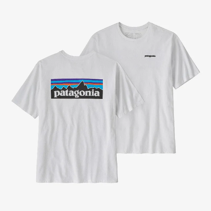 Patagonia P-6 Logo Responsibili-Tee® White