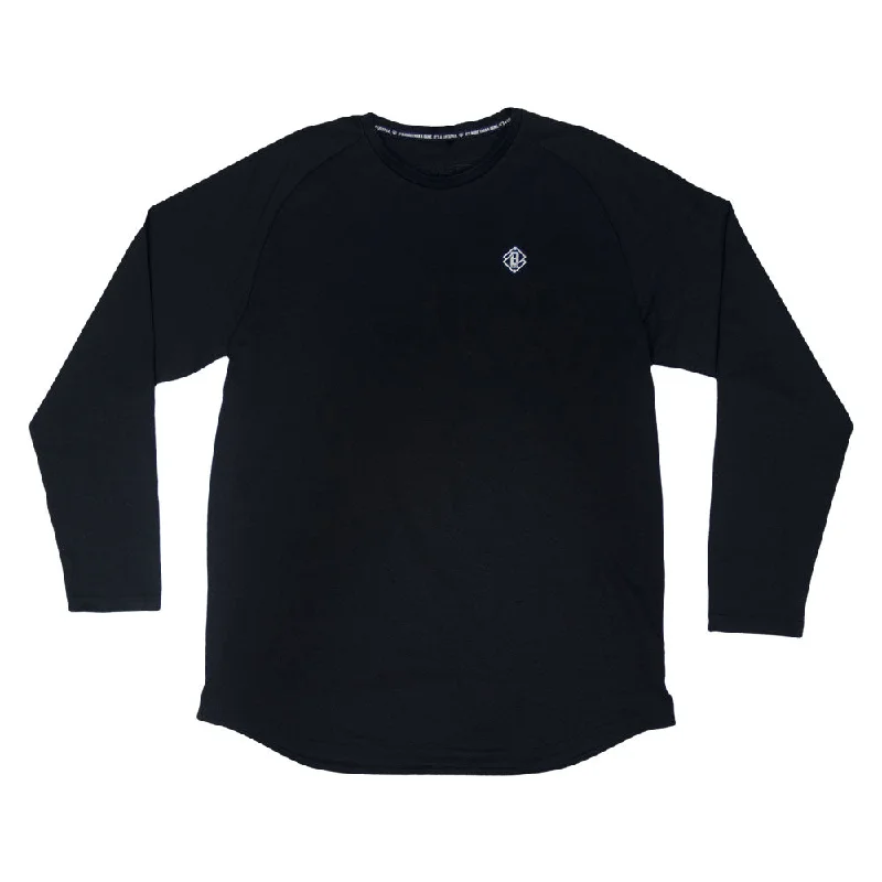 Diamond Tech Long Sleeve - Black/White