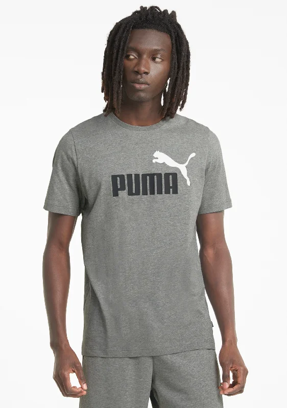 Puma Mens Essential+ 2 Colour Logo Tee <br> 586759 03