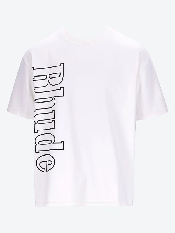 Rhude side logo tee