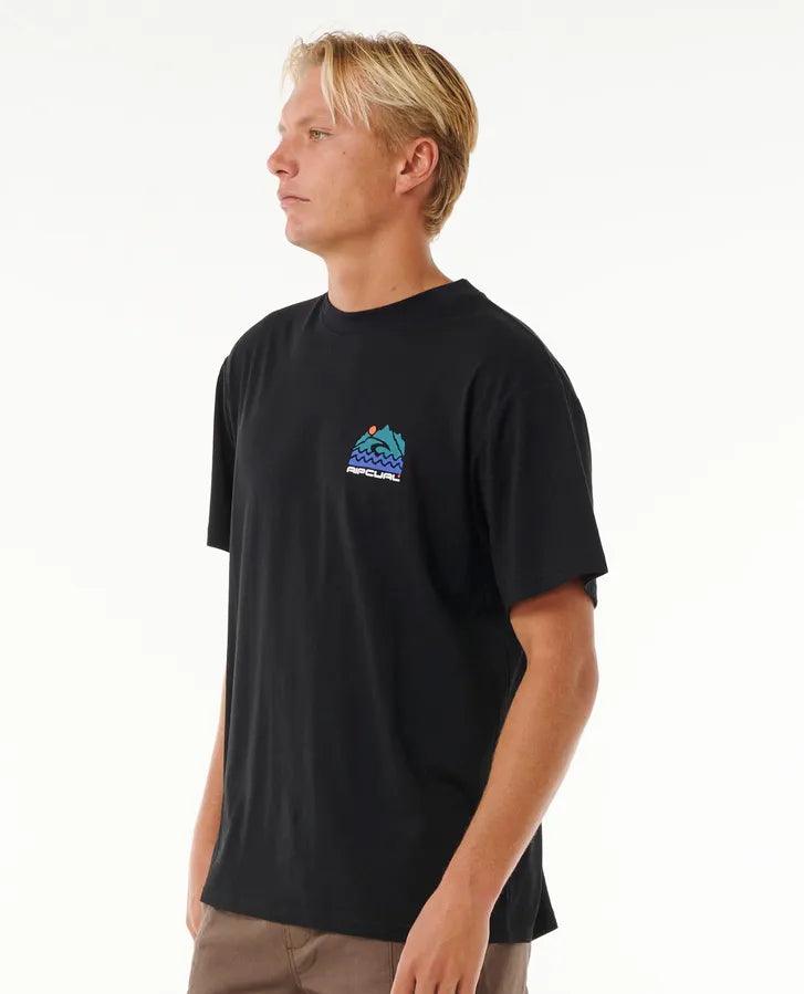 Rip Curl Vaporcool Search Trek Tee Black