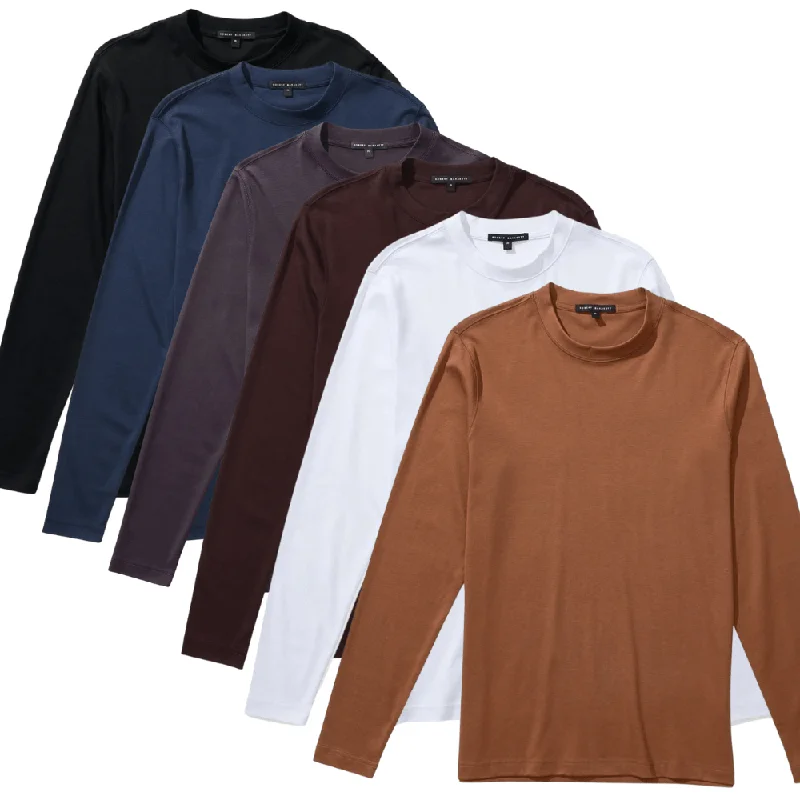 Robert Barakett High Crew Long Sleeve - RB82247 - Assorted Colours