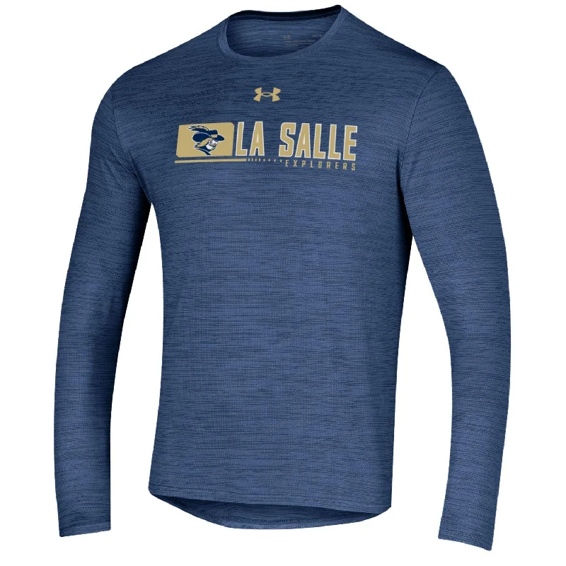 UA Long Sleeve Tech Vent Shirt Navy