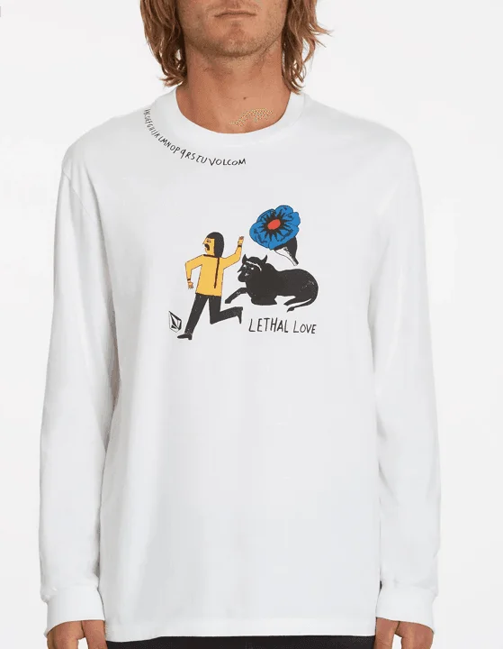 Volcom Bob Mollema Long Sleeve Tee White