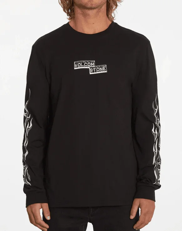 Volcom Ignighter Long Sleeve Tee Black