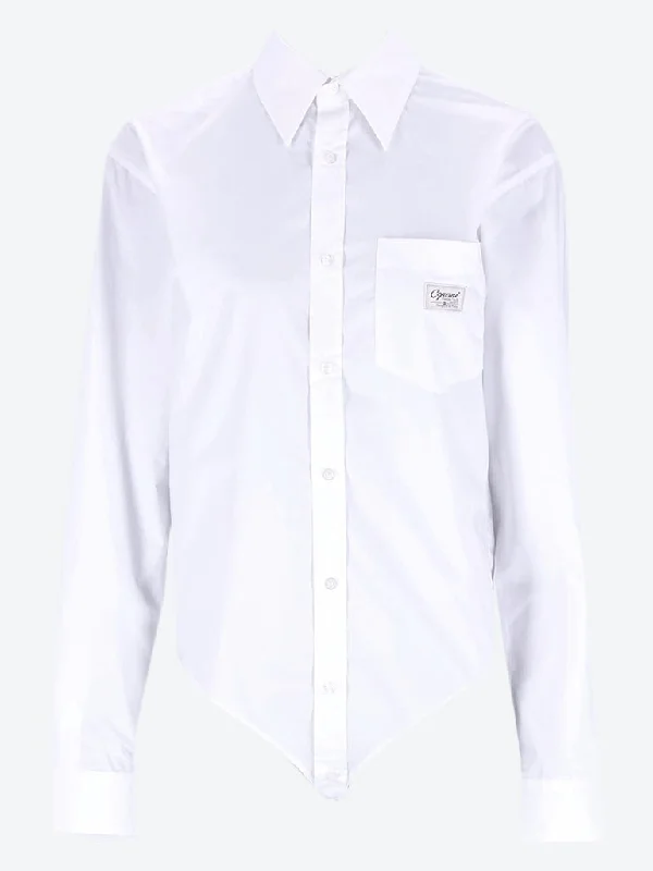 Body poplin shirt