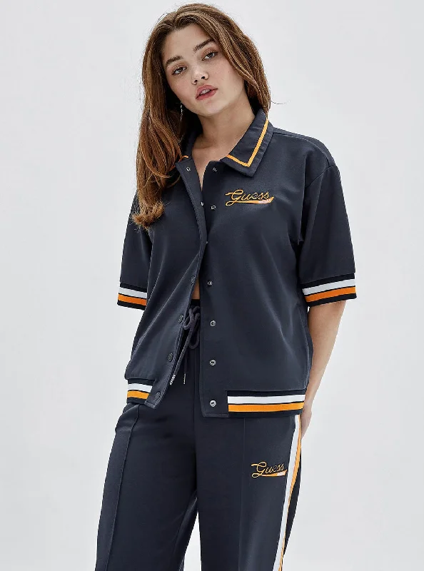 Guess Originals Navy Virsa Track Shirt