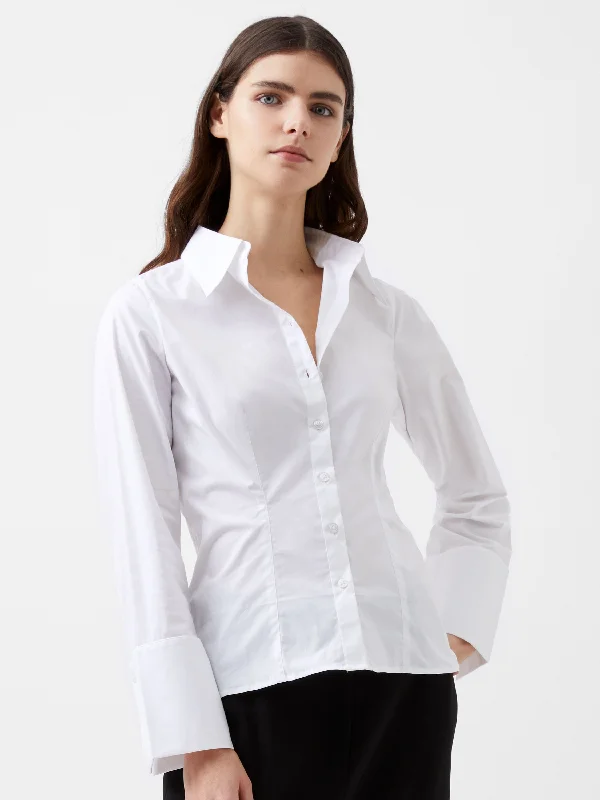 Isabelle Poplin Fitted Shirt