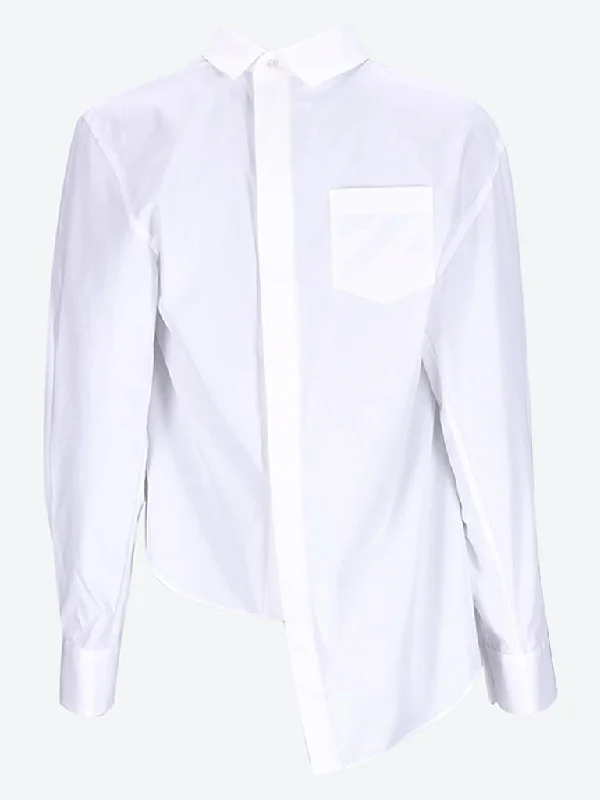 Cotton poplin shirt