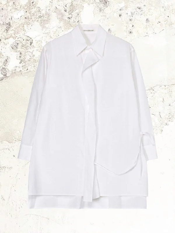 Yohji Yamamoto cotton string detail Shirt