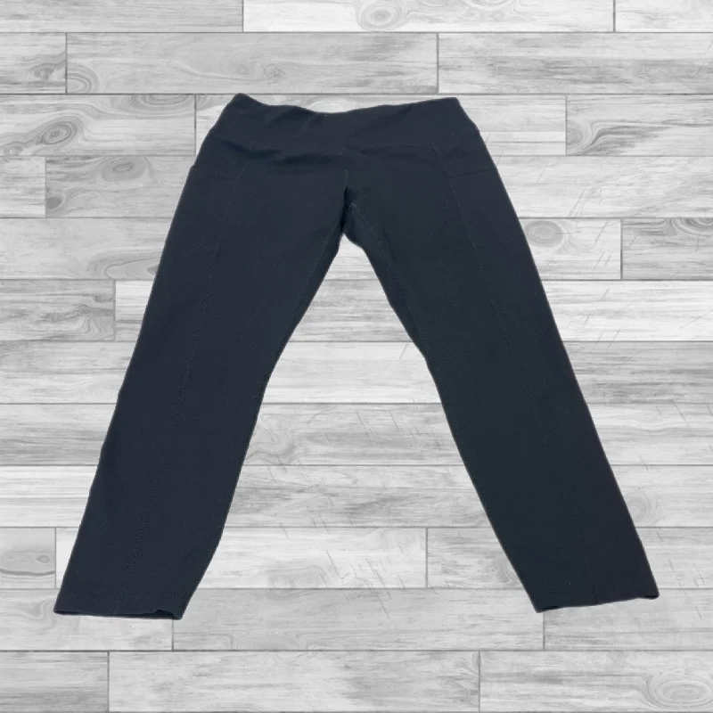 Athletic Leggings By Apana In Black, Size: L