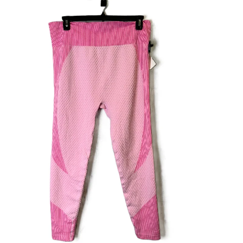 Athletic Leggings By Daisy In Pink, Size: 3x