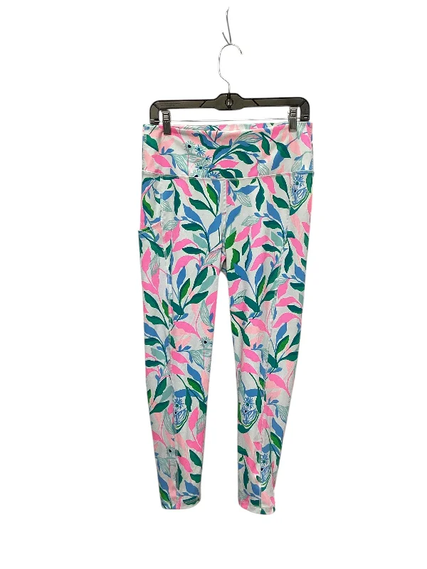 Athletic Leggings By Lilly Pulitzer In Pink, Size: L