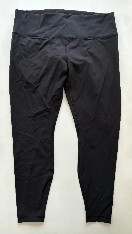 Athletic Leggings By Lululemon In Black, Size: 1x