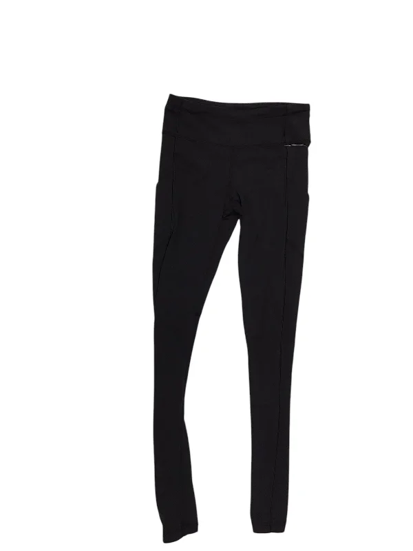 Athletic Leggings By Lululemon In Black, Size: 4