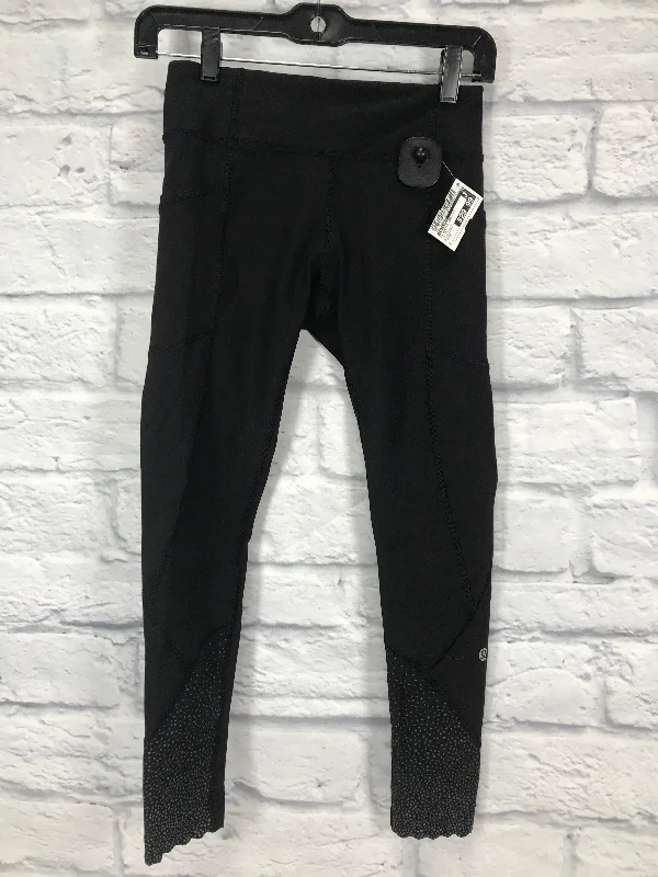 Athletic Leggings By Lululemon In Black, Size: S