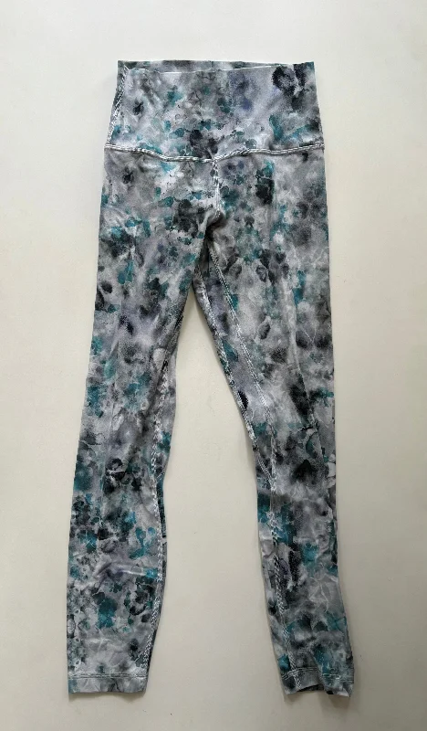 Athletic Leggings By Lululemon In Blue, Size: S