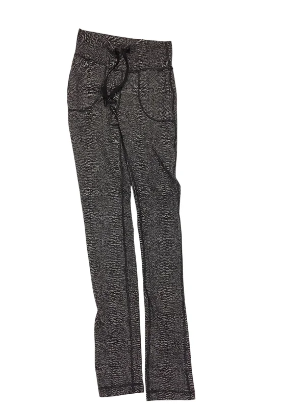 Athletic Leggings By Lululemon In Grey, Size: 6