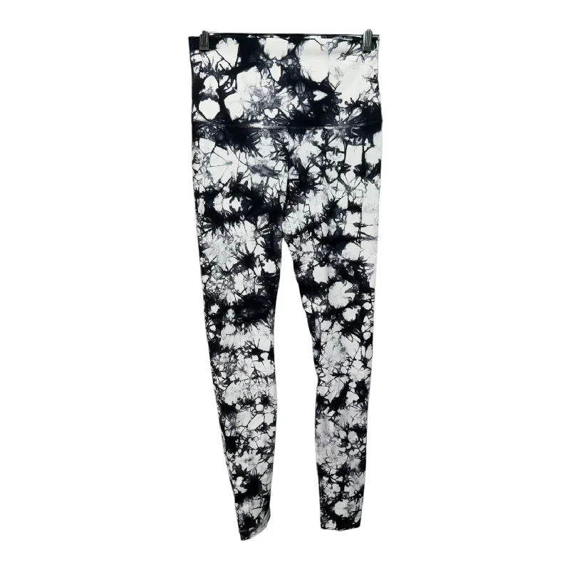 Athletic Leggings By Lululemon In Tie Dye Print, Size: 6