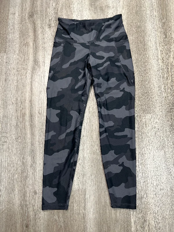 Athletic Leggings By Old Navy In Camouflage Print, Size: M