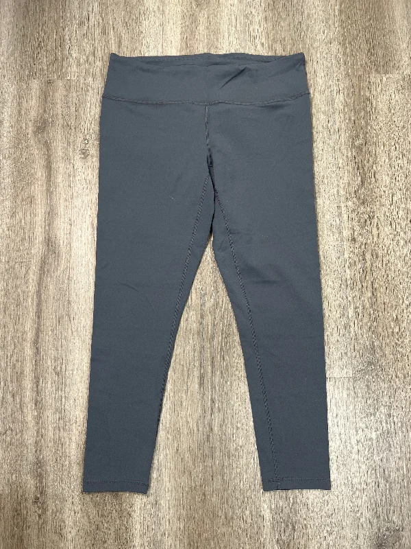 Athletic Leggings By Prana In Grey, Size: Xl