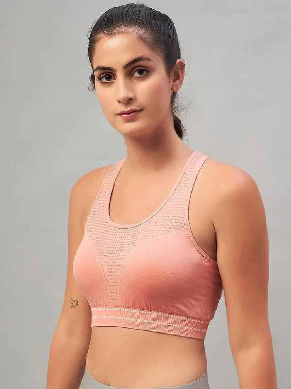 C9 Airwear Active Sports Bra with pads for Women - Pink