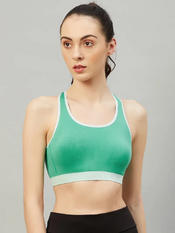 C9 Airwear Seamless Sports Bra For Girls - Green