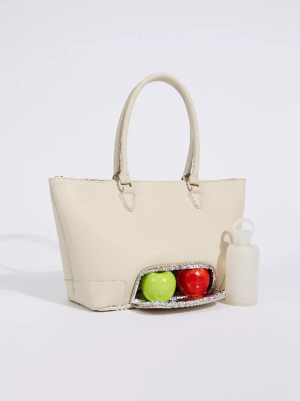 Game Changer Tote - Bone