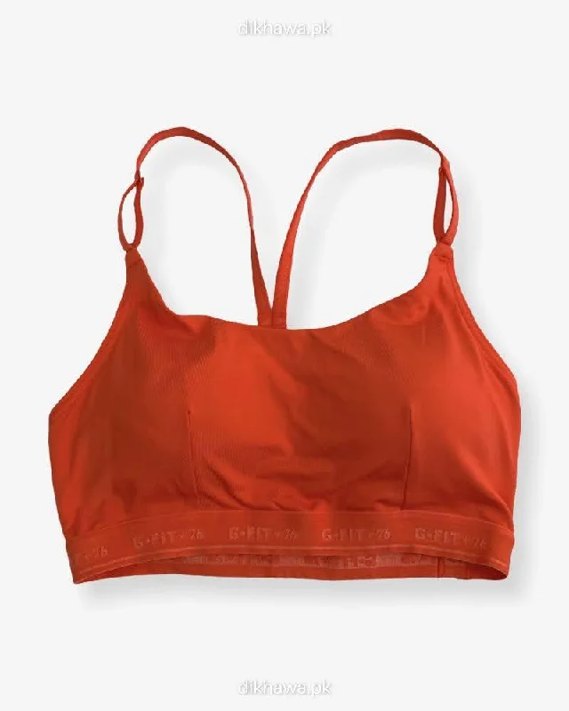 Girls Sports Non Padded Bra Ladies Jogging Bra Imported Stocklot Branded Sports Bra