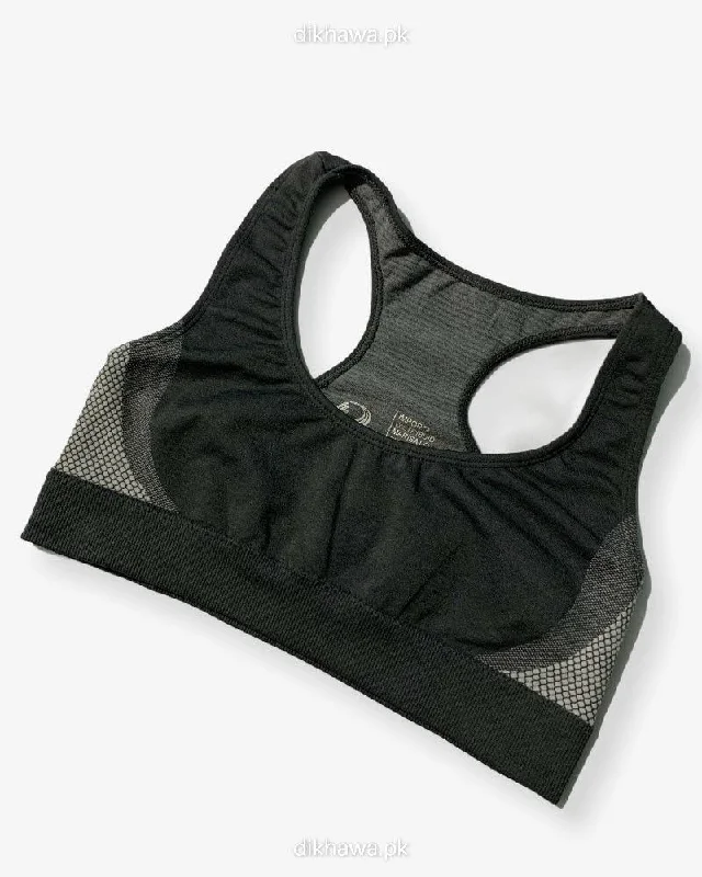 Impact Non Padded Sports Bra  Ladies Jogging Bra Imported Stocklot Branded Sports Bra