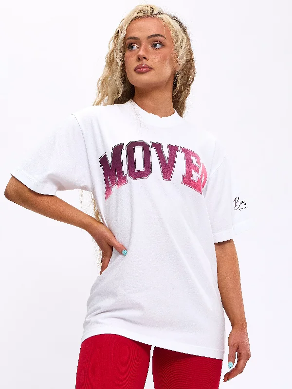 Juicy Moves Tee - White