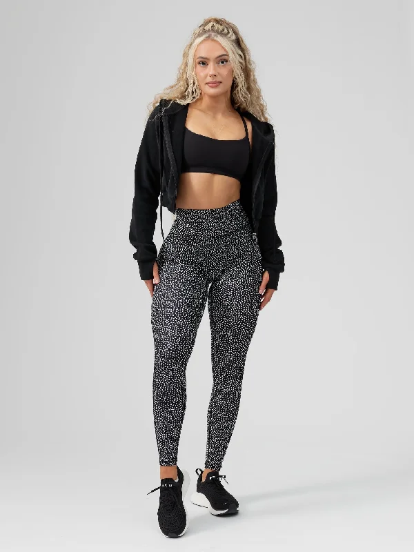 Legacy Legging - Black Bossy Print