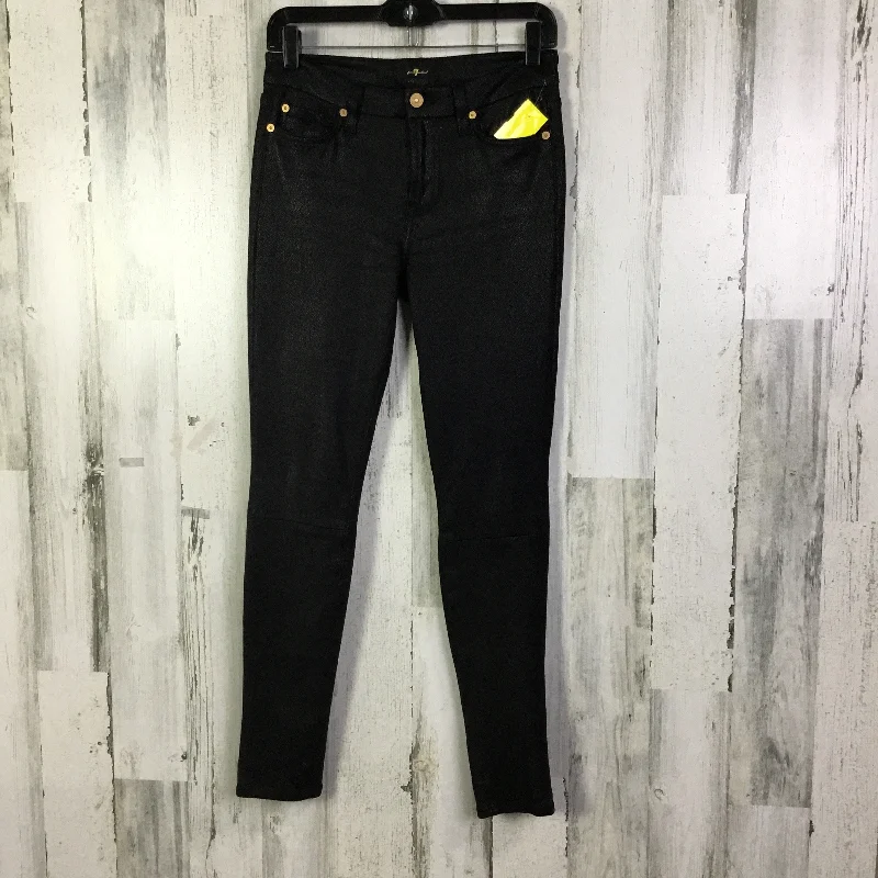 Pants Leggings By 7 For All Mankind In Black, Size: Xs