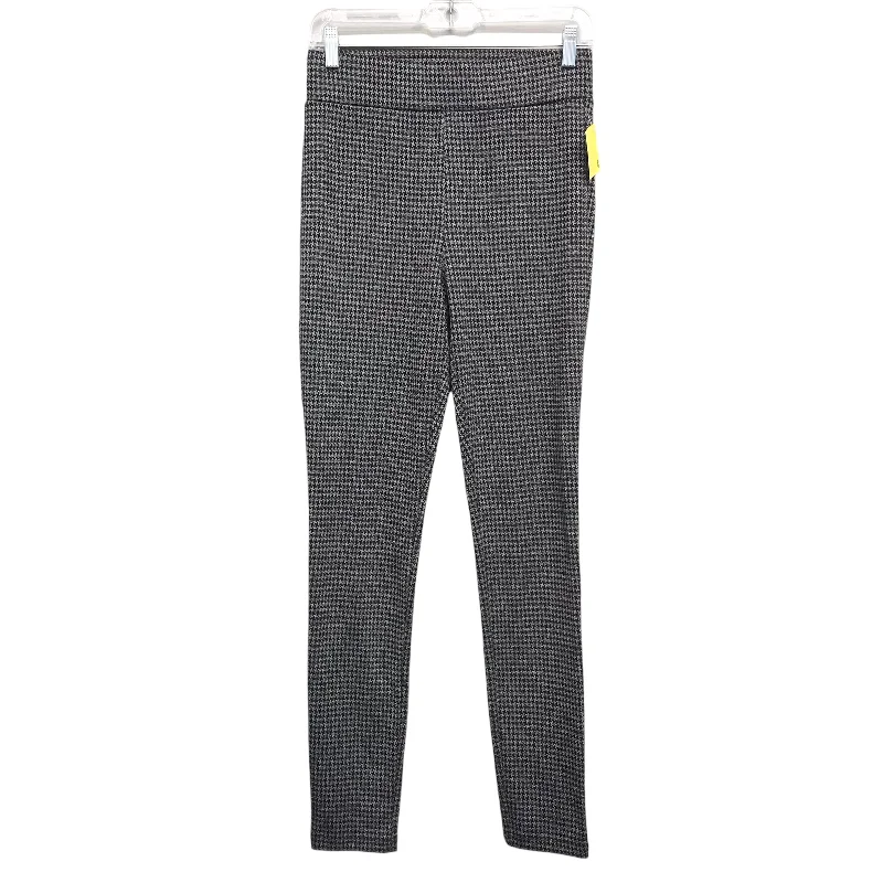 Pants Leggings By Loft In Black & Grey, Size:S