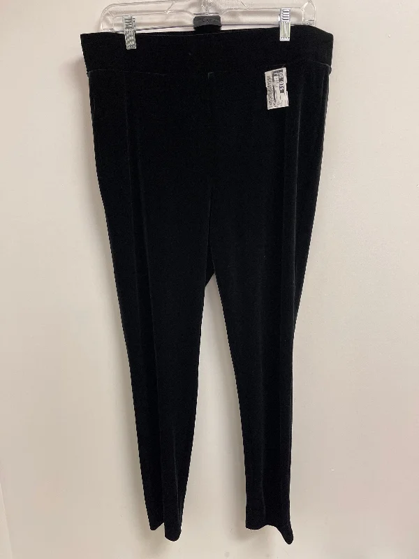 Pants Leggings By Loft In Black, Size: L