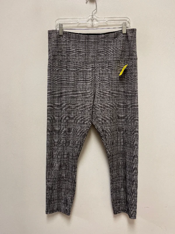 Pants Leggings By Lysse In Grey, Size: Xl