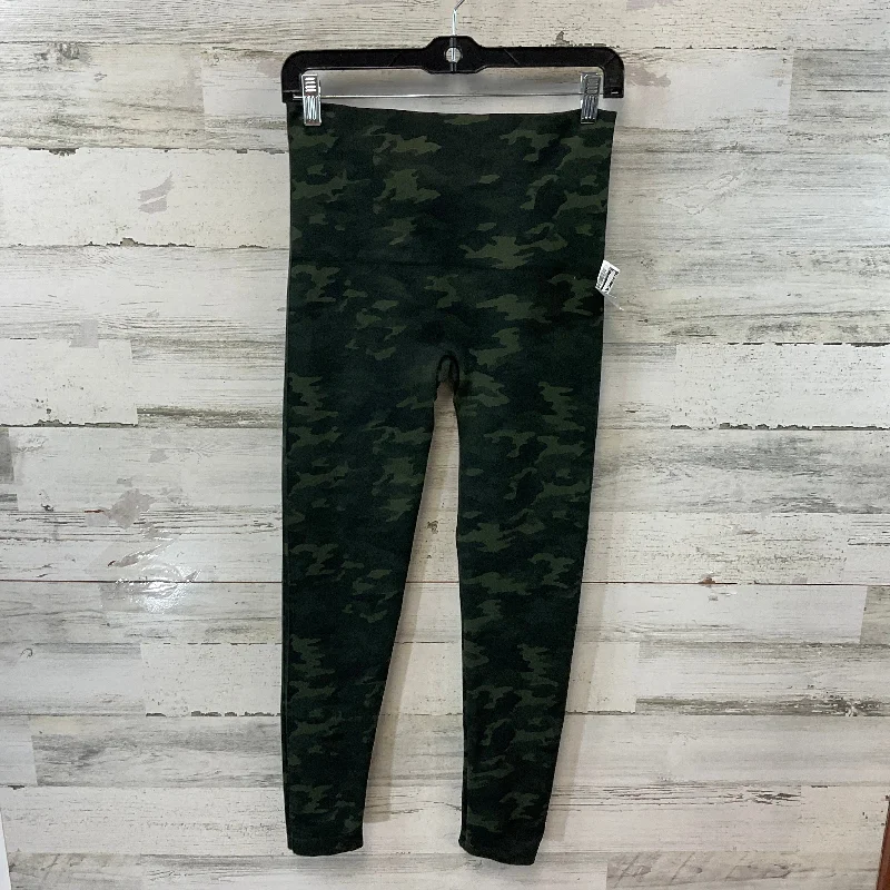 Pants Leggings By Spanx In Green, Size: Xl